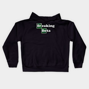 Breaking Beta Design for Rock Climbers Kids Hoodie